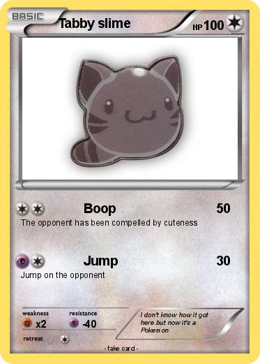Pokemon Tabby slime