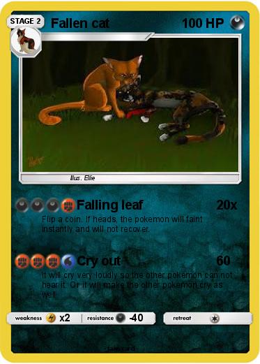 Pokemon Fallen cat