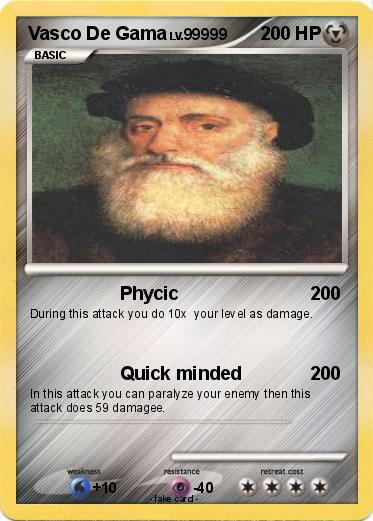Pokemon Vasco De Gama