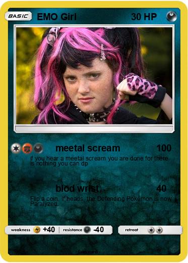 Pokemon EMO Girl