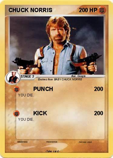 Pokemon CHUCK NORRIS