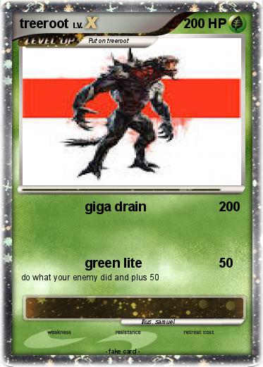 Pokemon treeroot