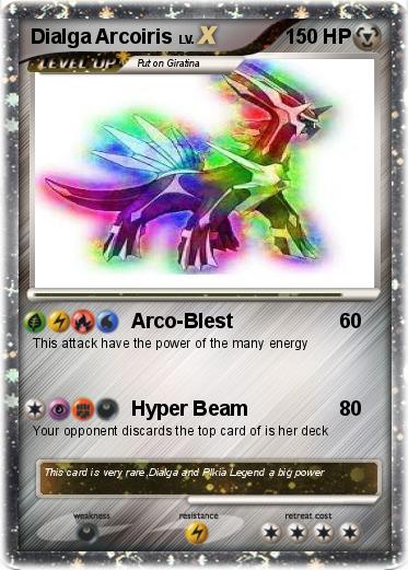Pokemon Dialga Arcoiris