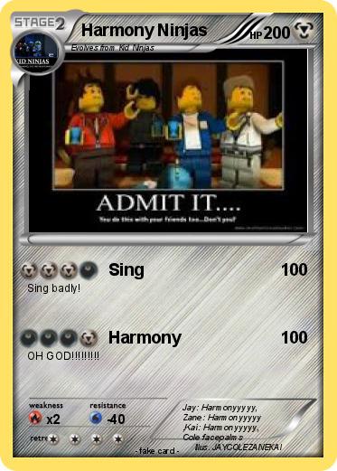 Pokemon Harmony Ninjas