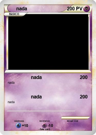 Pokemon nada