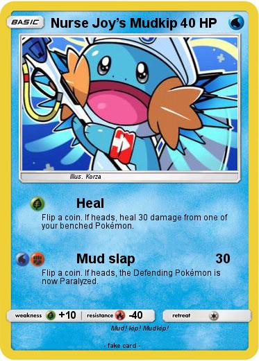Pokemon Nurse Joy’s Mudkip
