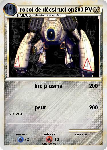 Pokemon robot de décstruction