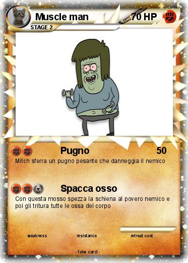 Pokemon Muscle man