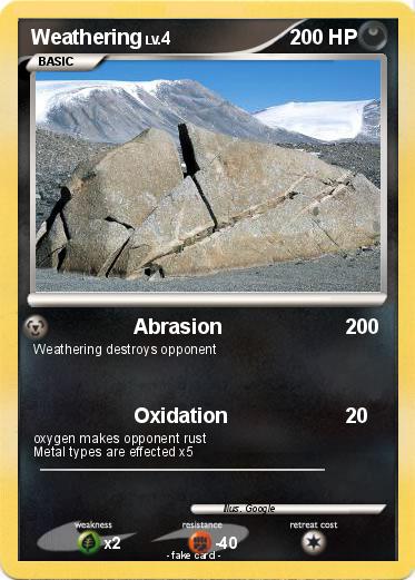 Pokemon Weathering