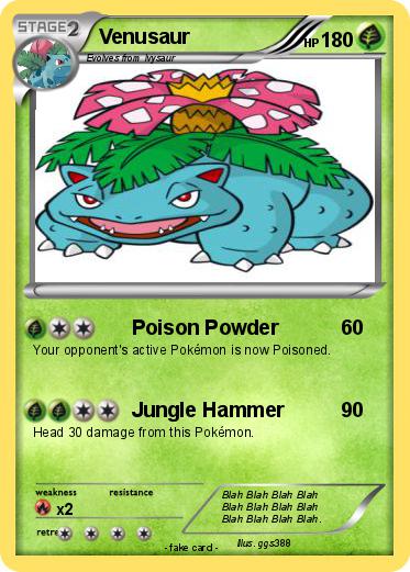 Pokemon Venusaur