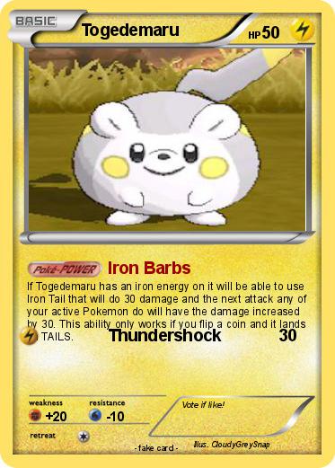 Pokemon Togedemaru