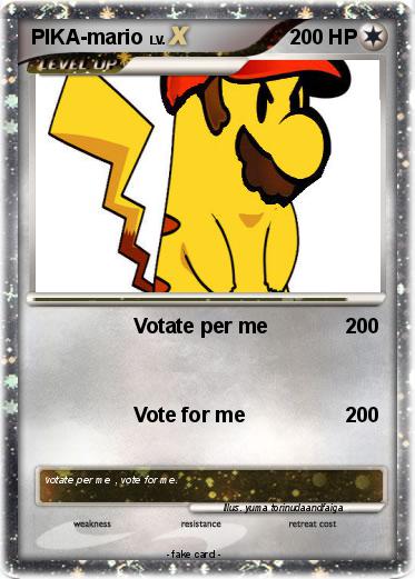 Pokemon PIKA-mario