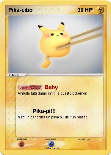 Pokemon Pika-cibo