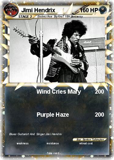 Pokemon Jimi Hendrix