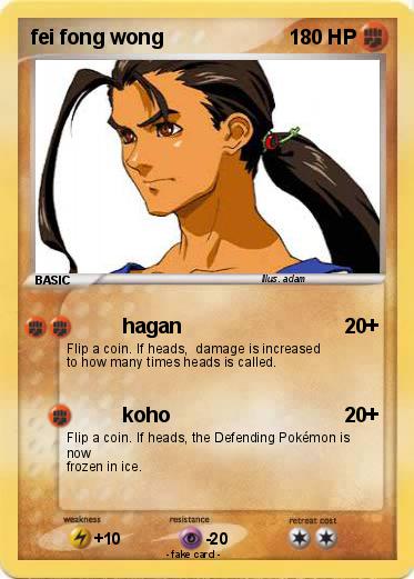Pokemon fei fong wong