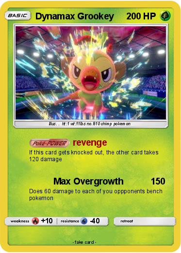 Pokemon Dynamax Grookey