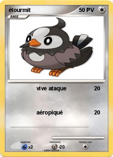 Pokemon étourmit