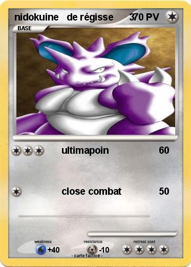 Pokemon nidokuine   de régisse      3