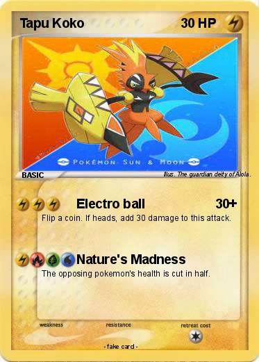 Pokemon Tapu Koko