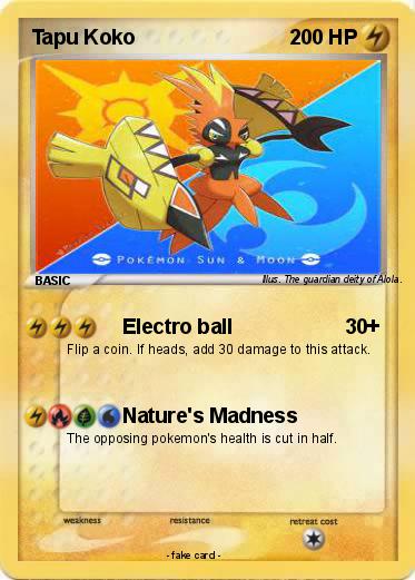 Pokemon Tapu Koko