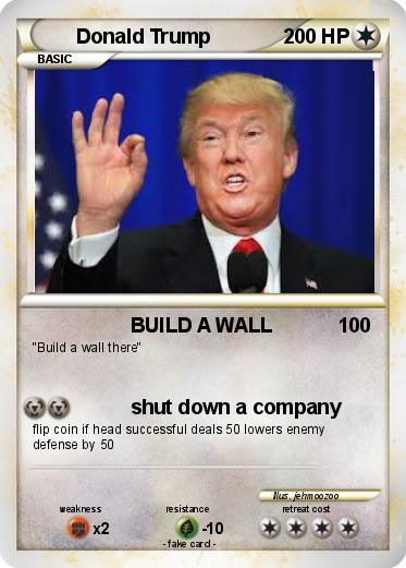 Pokemon Donald Trump