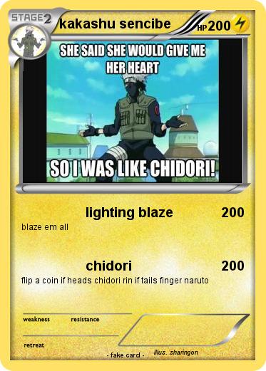 Pokemon kakashu sencibe