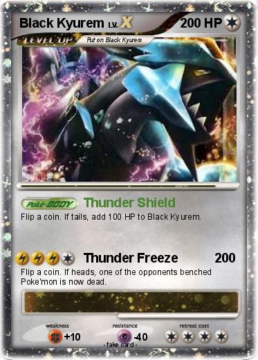 Pokemon Black Kyurem