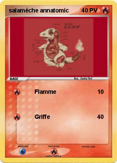 Pokemon salaméche annatomic