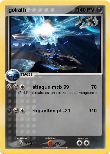 Pokemon goliath          