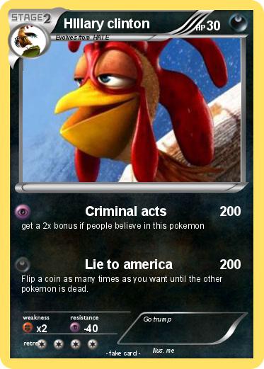 Pokemon HIllary clinton