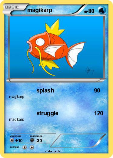 Pokemon magikarp