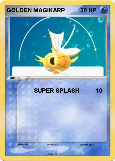 Pokemon GOLDEN MAGIKARP