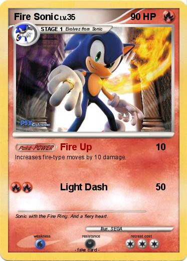 Pokemon Fire Sonic