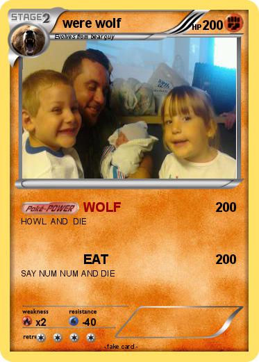 Pokemon were wolf