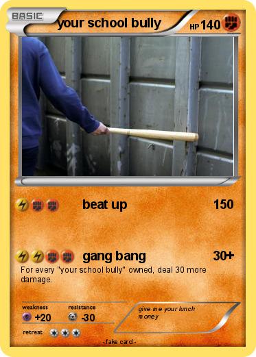 Pokemon your school bully