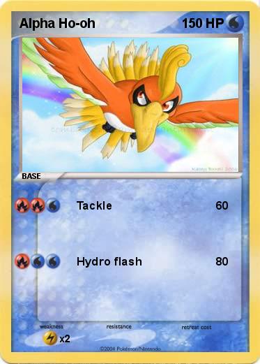 Pokemon Alpha Ho-oh