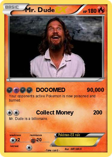 Pokemon Mr. Dude