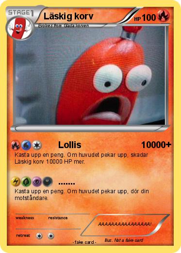 Pokemon Läskig korv