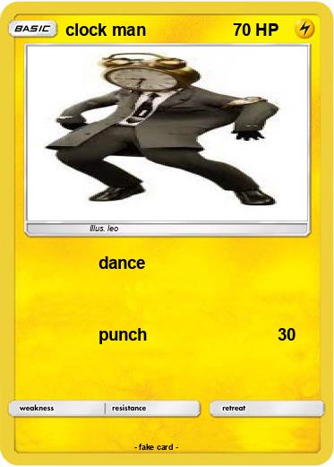 Pokemon clock man