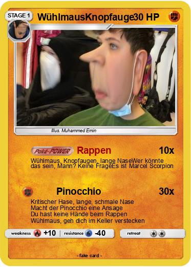 Pokemon WühlmausKnopfauge