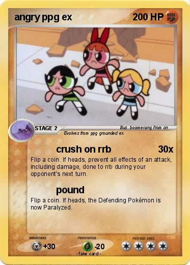 Pokemon angry ppg ex
