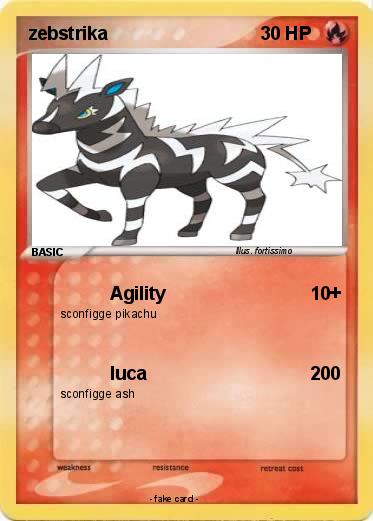 Pokemon zebstrika