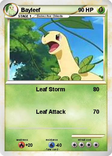 Pokemon Bayleef