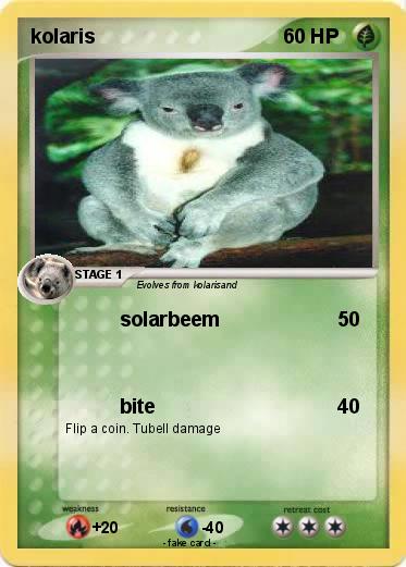 Pokemon kolaris
