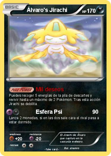 Pokemon Álvaro's Jirachi