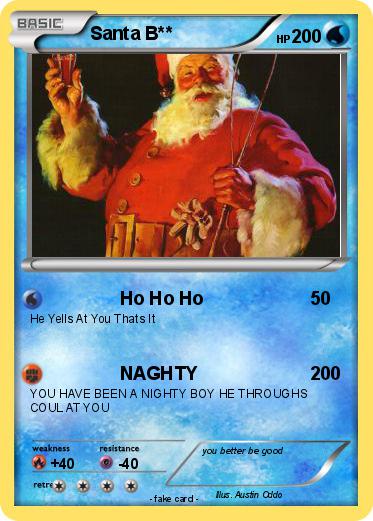 Pokemon Santa B**