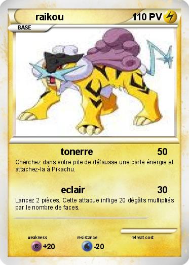 Pokemon raikou