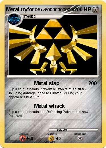 Pokemon Metal tryforce