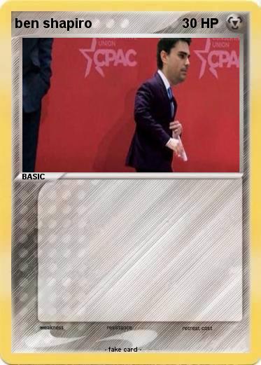 Pokemon ben shapiro