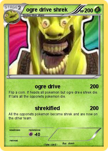 Pokemon ogre drive shrek